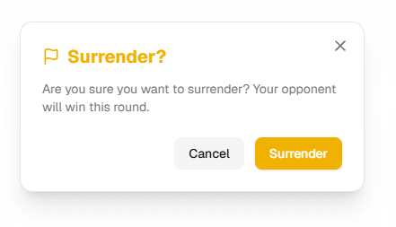 Surrender and Rematch